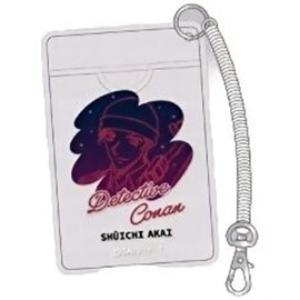 Marimo Craft Conan0002 Commuter Pass Case, Card Case, Coil, Clear, Simple, Thin, Women's, Men's, Unisex, Commuting to Work or School, Travel, Adults, Students, Children, Elementary School Students,