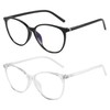 VIPBEST Blue Light Blocking Glasses for Women Men Oval Cat