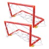 Kids Hover Soccer Ball Toy LED Light Sucktion Cup 2