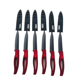 Cuchillo de cerámica para barra de cocina, 6 piezas