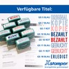 X-Stamper Booked Blue