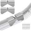 Farady 2 Pack Gutter Extension Hinge Stainless Steel Downspout Extension