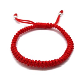 MYSTIC JEWELS – Kabbalah Lucky Red Thread Cord – Unisex – Adjustable – Evil Eye Protection, Good Luck (Red)