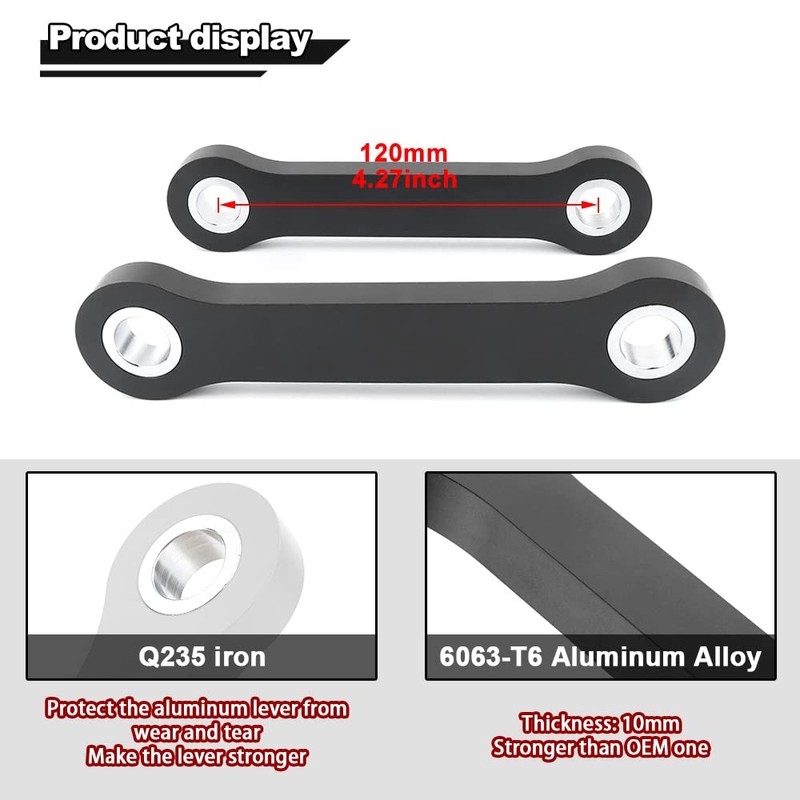 Xitomer 1'' Rear Lowering Links Kit Fit for 2023 2022