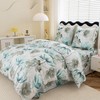 FEBE Bed Linen Painted Flowers Duvet Cover Set 135 x