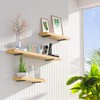4 Pack Floating Shelf Bracket 6 Inch, Heavy Duty Hidden
