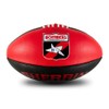 Sherrin Essendon Bombers AFL Club Leather Football, Red/Black, Size 5