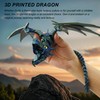 LehuoMaker 3D Printed Dragon with Wings, Fidget Dragon Toys, 3D