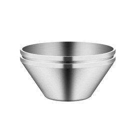 IMEEA 54 OZ Large Salad Bowls Set of 2 - SUS304 Stainless Steel Serving Bowls for Salad, Soup, Ramen, Mixed Fruit, Pasta, Oatmeal, Snacks