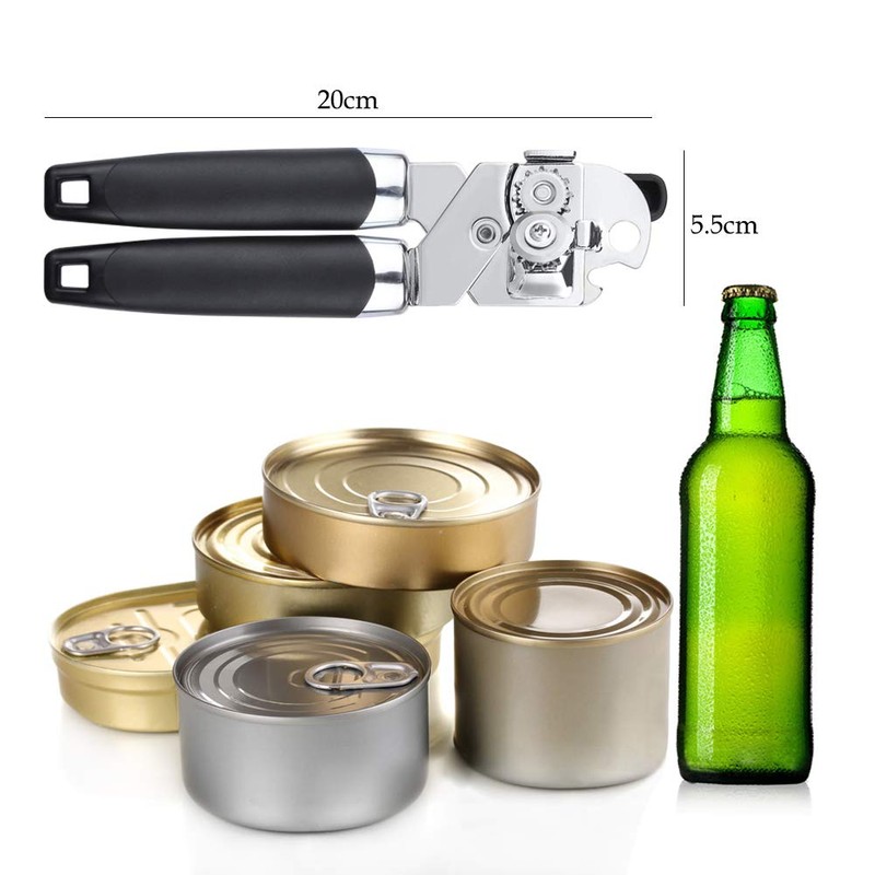 Tin Openers Can Opener 3-in-1 Stainless Steel Manual Tin Openers