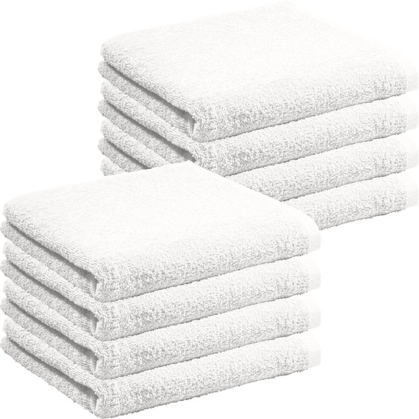 REDBEST Duschtuch Oceanside 8er-Pack Walk-Frottier weiß Größe 70x140 cm