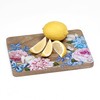 Dolly Parton Acacia Wood Serving Board with Floral Design, 7.09x8.86