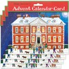 Alison Gardiner Pack of 4 Traditional Advent Calendar Cards -