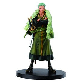 Banpresto One Piece 6.7-Inch 15th Anniversary Edition Zoro DXF Sculpture, The Grandline Men Volume 5