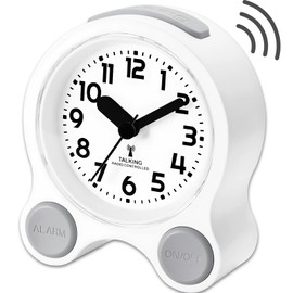 RUNCAR Atomic Talking Clock 5 Sets of Separate Alarms English Speaking Pleasant Male Or Female Voice Switchable