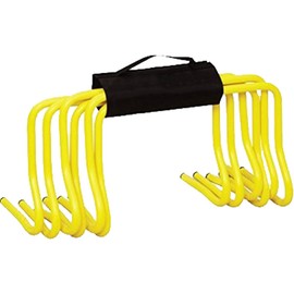 Sportsgear US Set of 6 Speed Agility 6" Hurdles with Carry Strap
