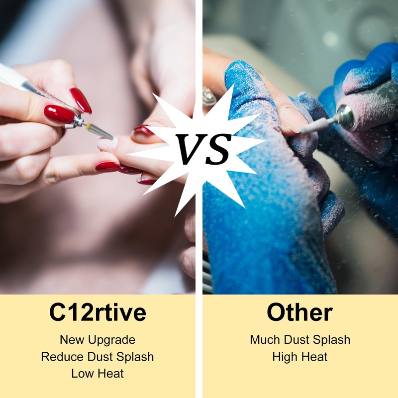 C12rtive Super Long 5 in 1 Tungsten Carbide Bit, Electronic
