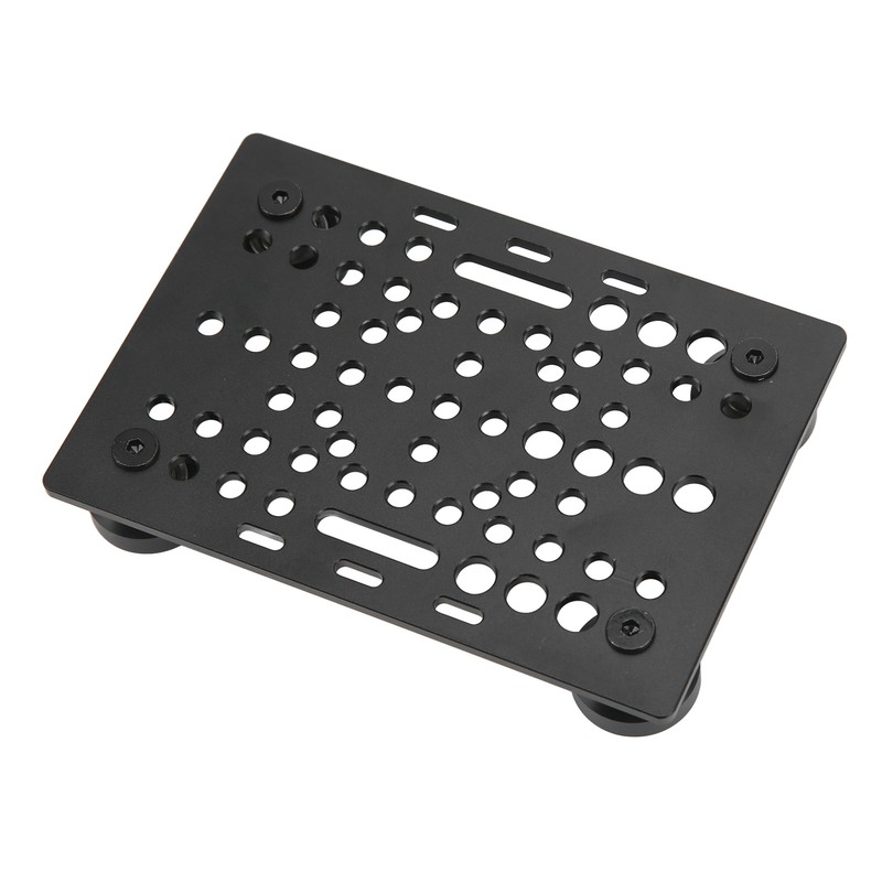 Gantry Plate Aluminum High Strength Gantry Board Black Anodized 3D