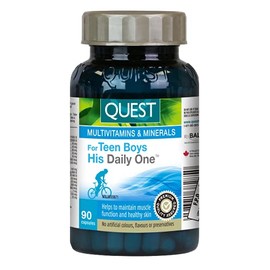QUEST Quest? His Daily One? for Teen Boys (90 Capsules)