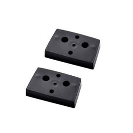 KASIMT Harley Tour Pack Latches Spacers for Harley Touring Road King Road Glide Street Glide Electra Glide Ultra-Classic 1981-2013 (Black)