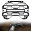 KATIMOTO Front Mesh Grill with LED Spotlight Bar for Commander