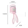 Lovely Rizador De Pestañas Calentador Eléctrico Recargable Por Usb