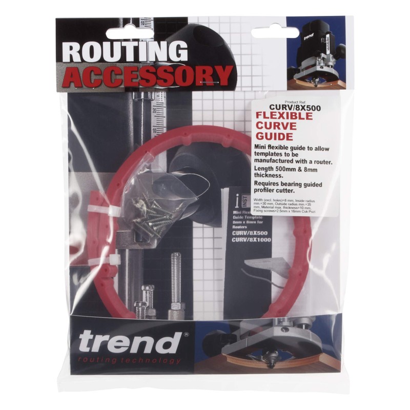 Trend Mini Flexible Curve Guide for Routing Accurate and Precise