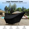 yeesport 420D Heavy-Duty Waterproof Hammock Cover, 112 x 6.7 x