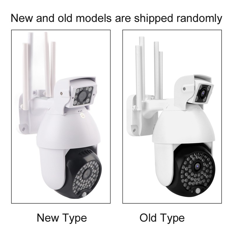 1080P Wifi PTZ Camera 60 Lights Dual Lens IP66 Waterproof