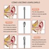 UNIVERSOENLÍNEA.COM Kit 6 Herramientas Para Limpieza De Oídos Kit Quitar