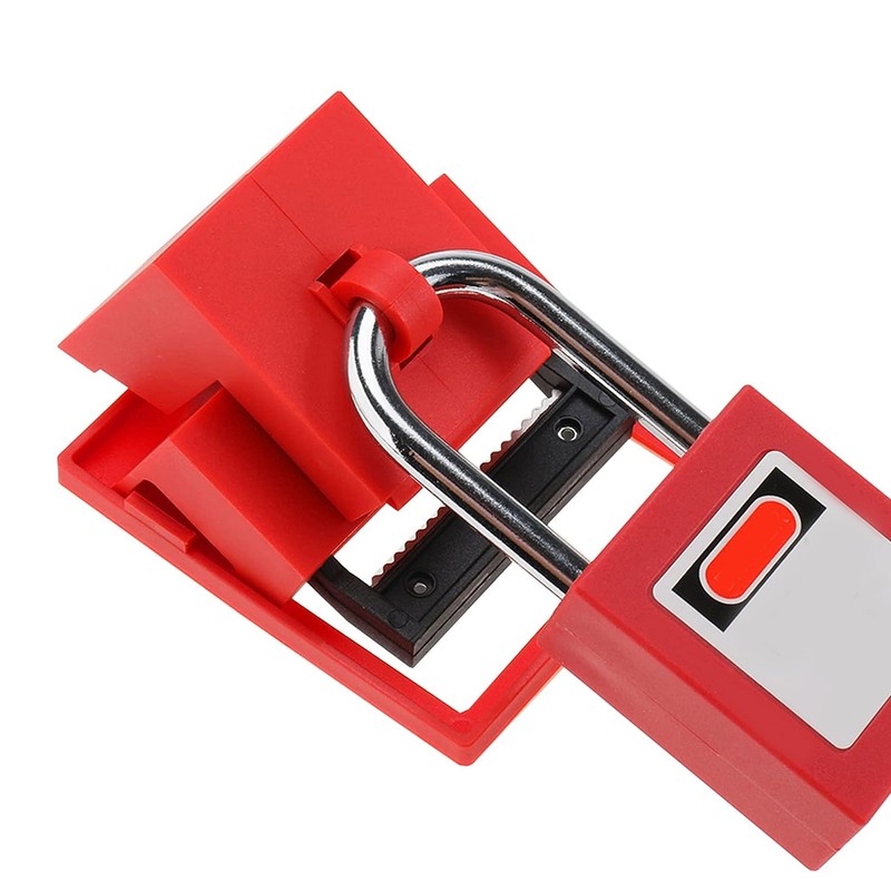 4Pcs Circuit Breaker Lockout Device Set Clamp On Single Pole