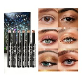Set De Maquillaje En Barra Para Sombra De Ojos En Crema, 6 U
