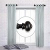 A&F Rod Decor - Orbed 1" Side Curtain Rod 12-20