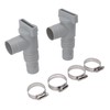 Pool Shut Off Valve PVC Simple Installation Pool Plunger Valves