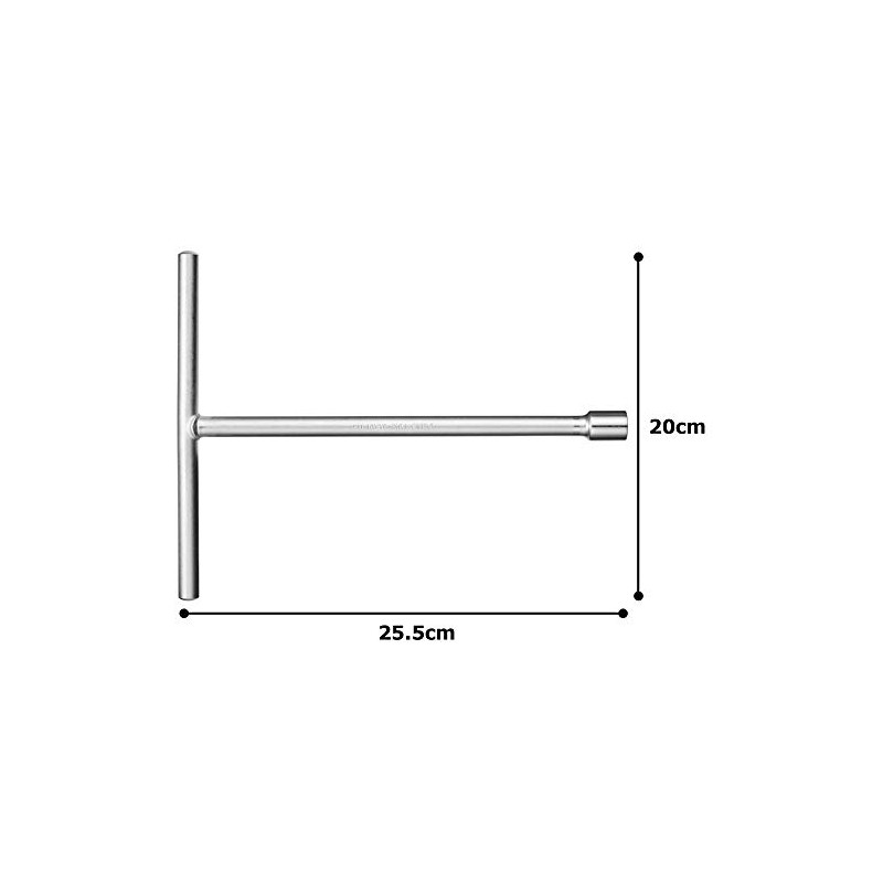 Tone HPTW-12 T-Type Wrench 2 Side Width 0.5 inches (12