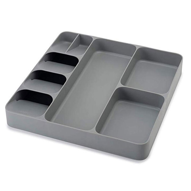 Silverware Drawer Organizer 3 in 1 Eco Friendly Plastic Multifunction