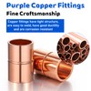 3/8 Inch Straight Copper Fittings 10 Pcs Copper Pipe Welding