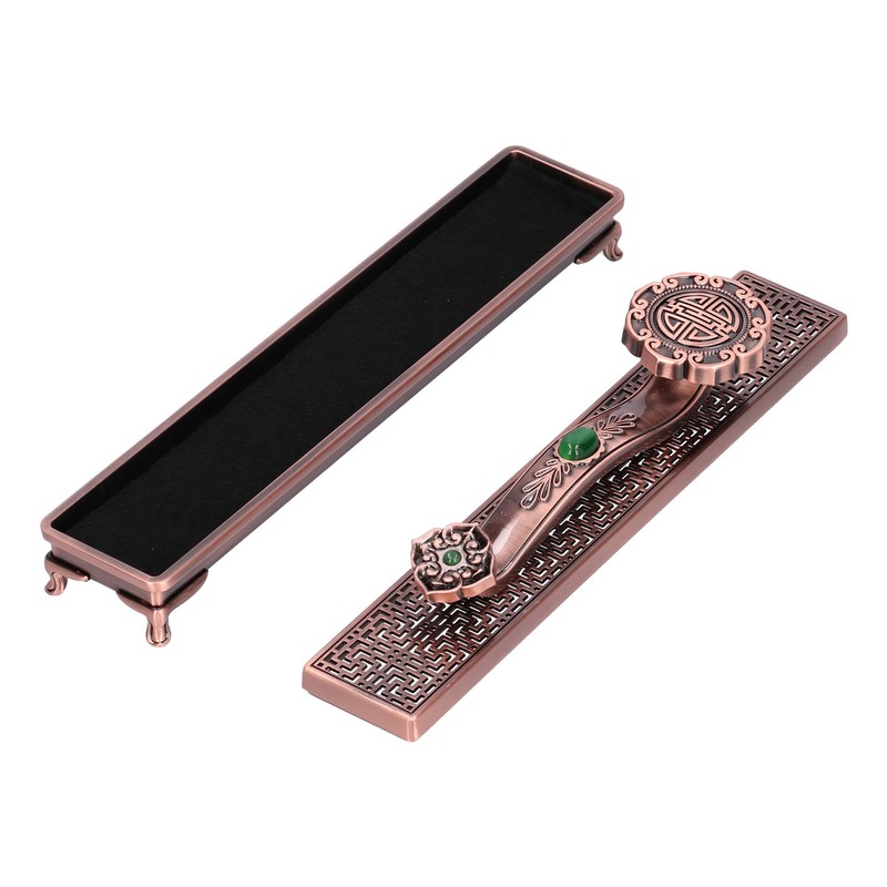Metal Incense Holder Ruyi Antique Incense Stick Burner for Home