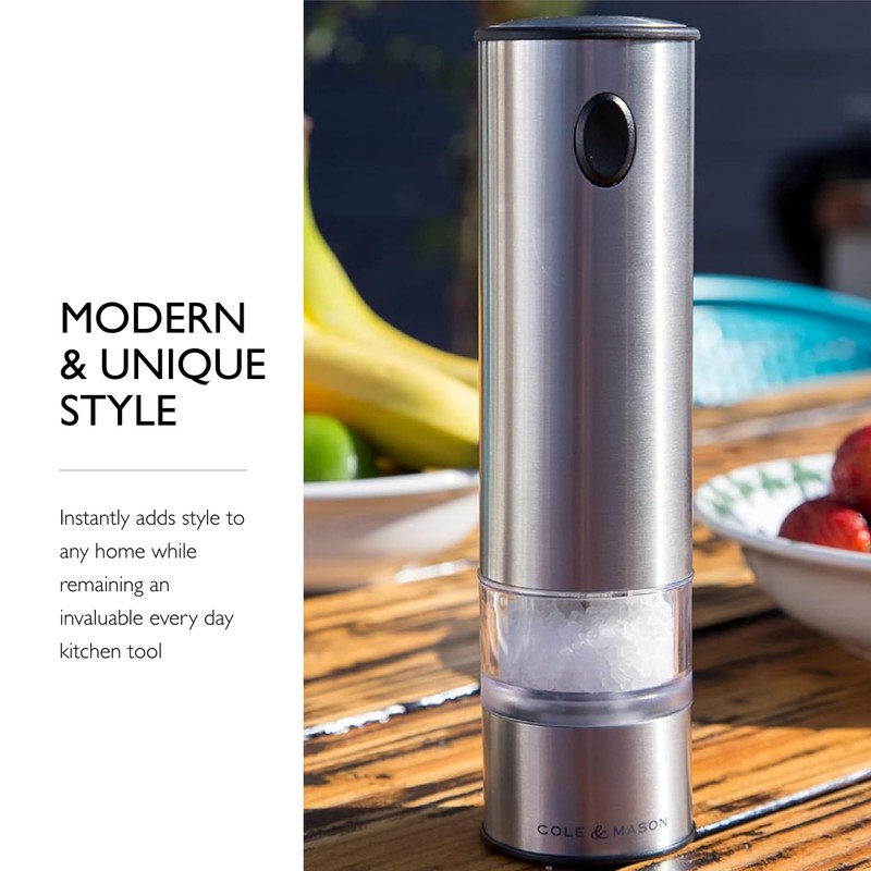 Cole & Mason Battersea Electronic Salt & Pepper Mill Gift