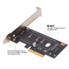 M.2 To Pcie Adapter PCB Gold Plated M.2 NVME to