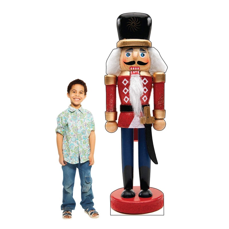 Cardboard People Nutcracker Soldier Life Size Cardboard Cutout Standup