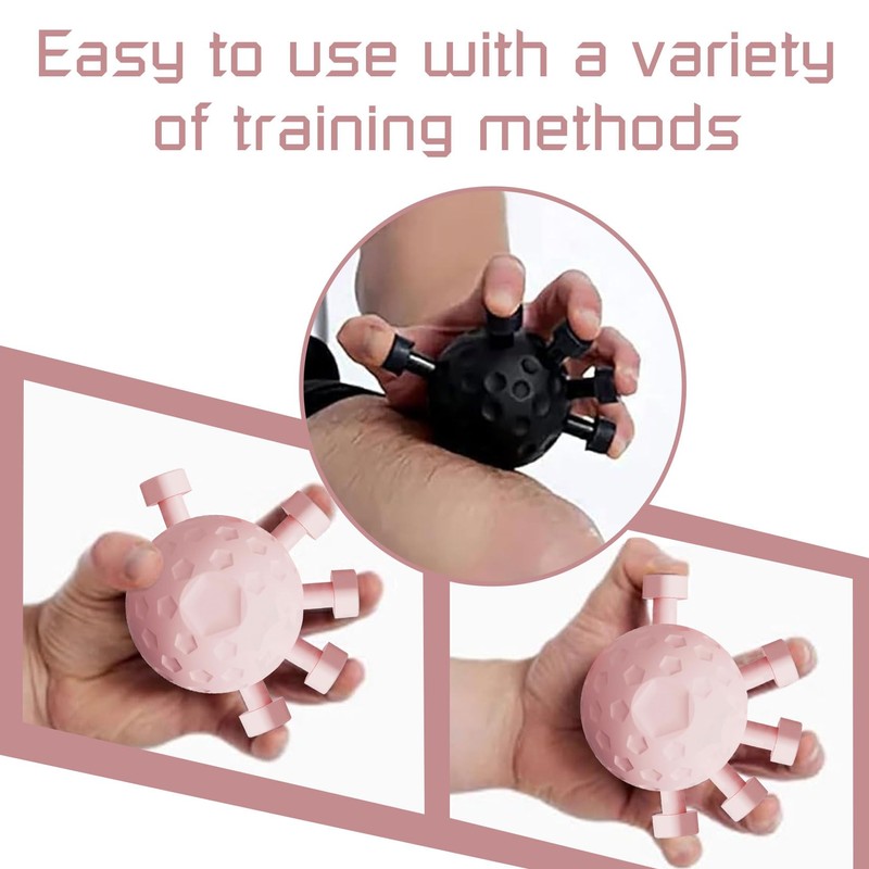 Spetsbst Handtrainer Fingertrainer, Grip Strength Trainer, Hand Gripper für Musiker,
