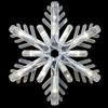 GE 8 ct 7" Elegant twinkling snowflake Icicle Lights -