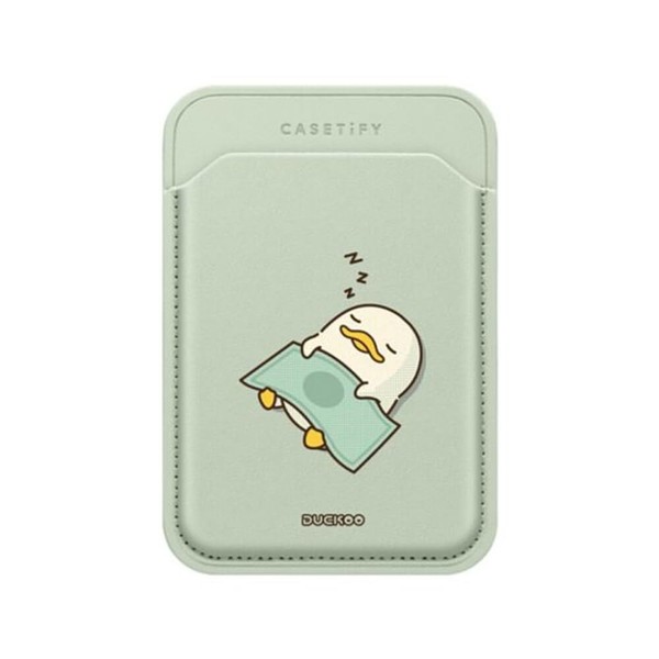 CASETiFY BioVeg Wallet [Compatible with Magsafe] - SLEEPING DUCKOO -
