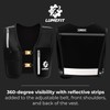 LUMEFIT Running Vest Phone Holder - Hydration Vest with Water