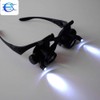 EUROXANTY Magnifying Glasses, Head Magnifier with LED Lighting, 10, 15,