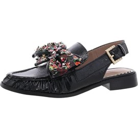 Betsey Johnson Women's Breyer Loafer, Black Mutli, 6