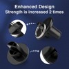 Vasteo Coolaroo Replacement Parts Bungee and End Cap Black,Weather Resistance,for