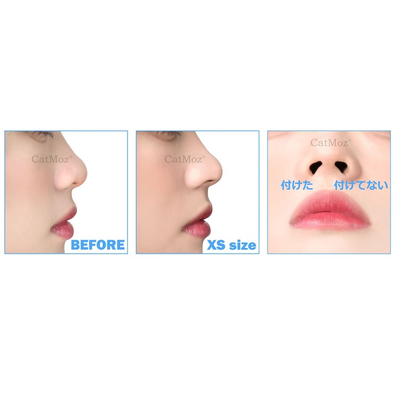 CatMoz 3D Nose Petite 5 Sizes, Improve Dumpling Nose, Pig