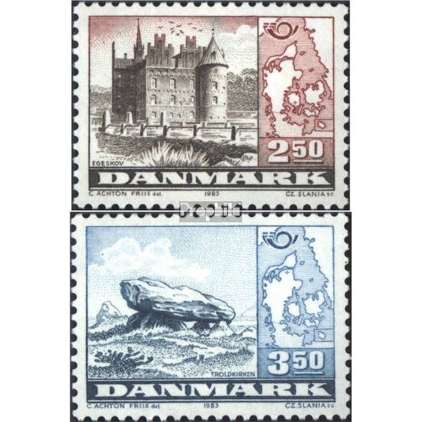 Denmark 772-773 (complete.issue.) unmounted mint/never hinged ** MNH 1983 NORTH